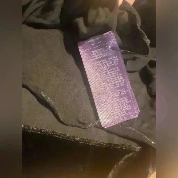 Ralph Lauren Collection Black Dress Embellished Velvet Cocktail Mini Beaded $4K - Picture 15 of 16